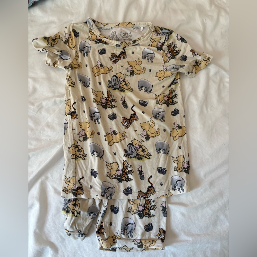 Charming Kids Pajama Set with Animal Friends